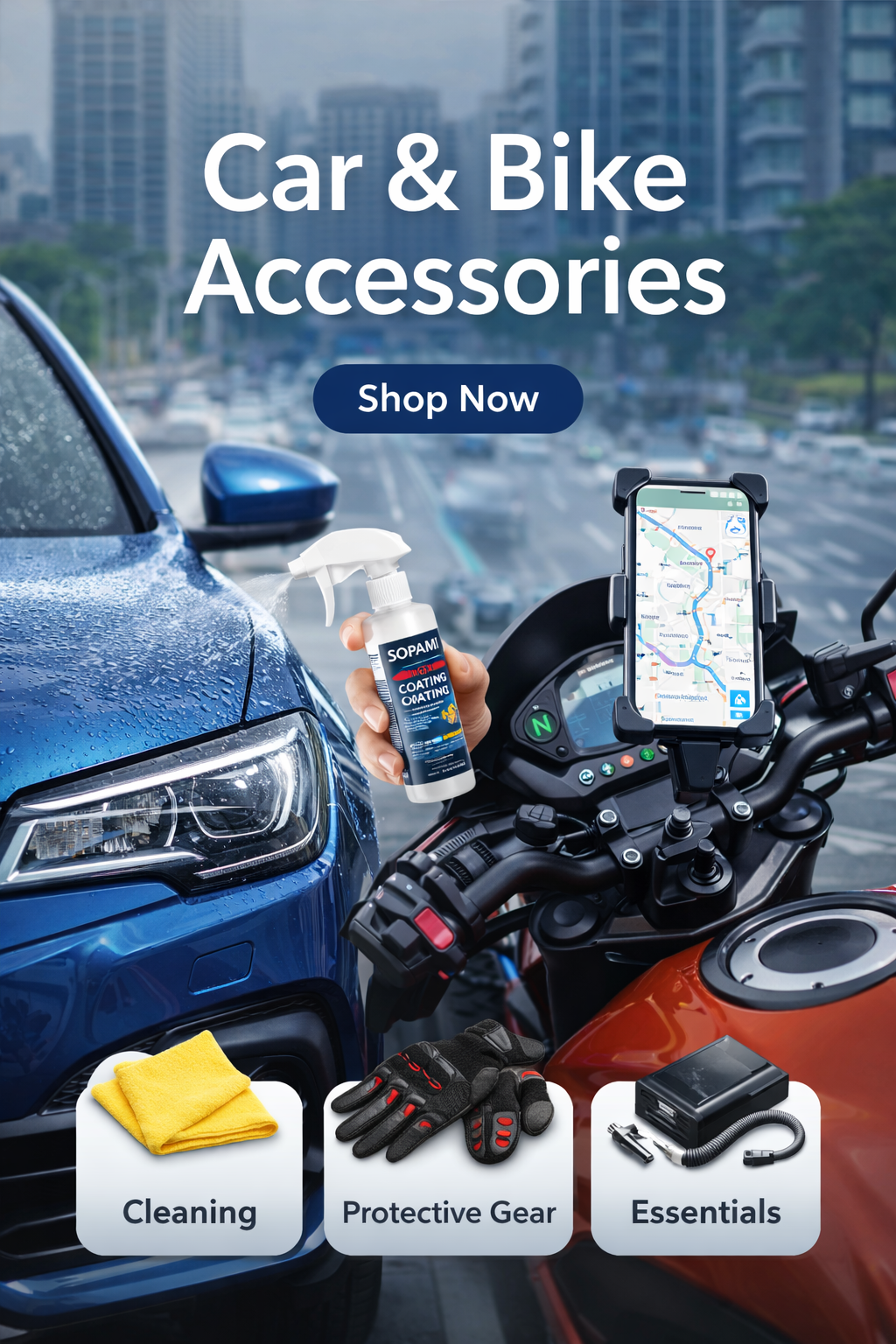 Cars & Bikes Accessories